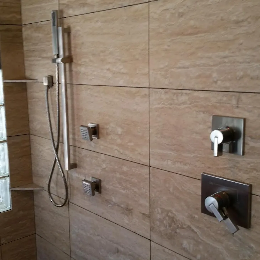 Shower fixture installation for Water Heater Replacement in Dartmouth